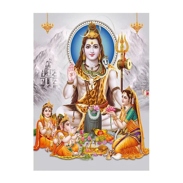 Hindu Gods And Goddesses Wall Hanging SELECTION - ALOE WINGS STORE