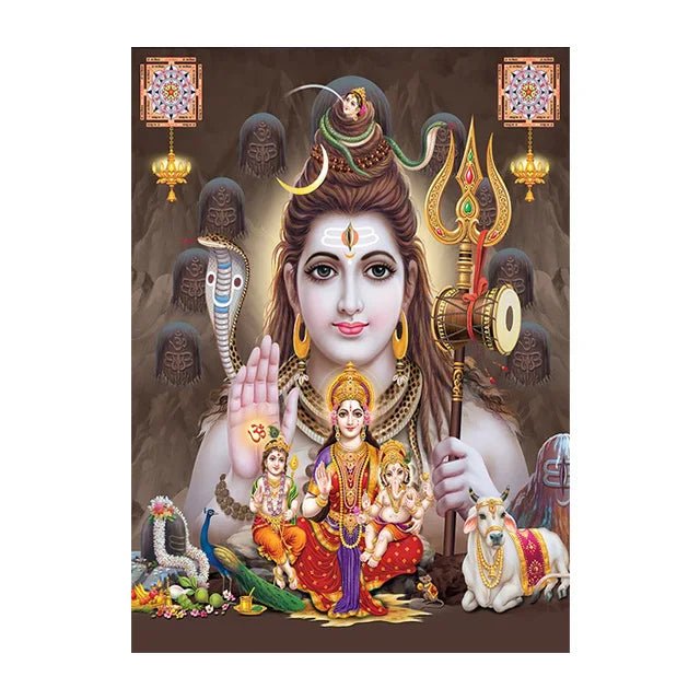 Hindu Gods And Goddesses Wall Hanging SELECTION - ALOE WINGS STORE