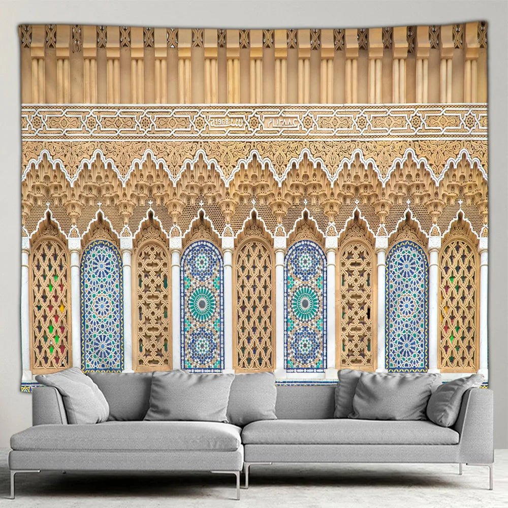 Islamic ARCHITECTURAL Tapestry - SELECTION 1 - ALOE WINGS STORE