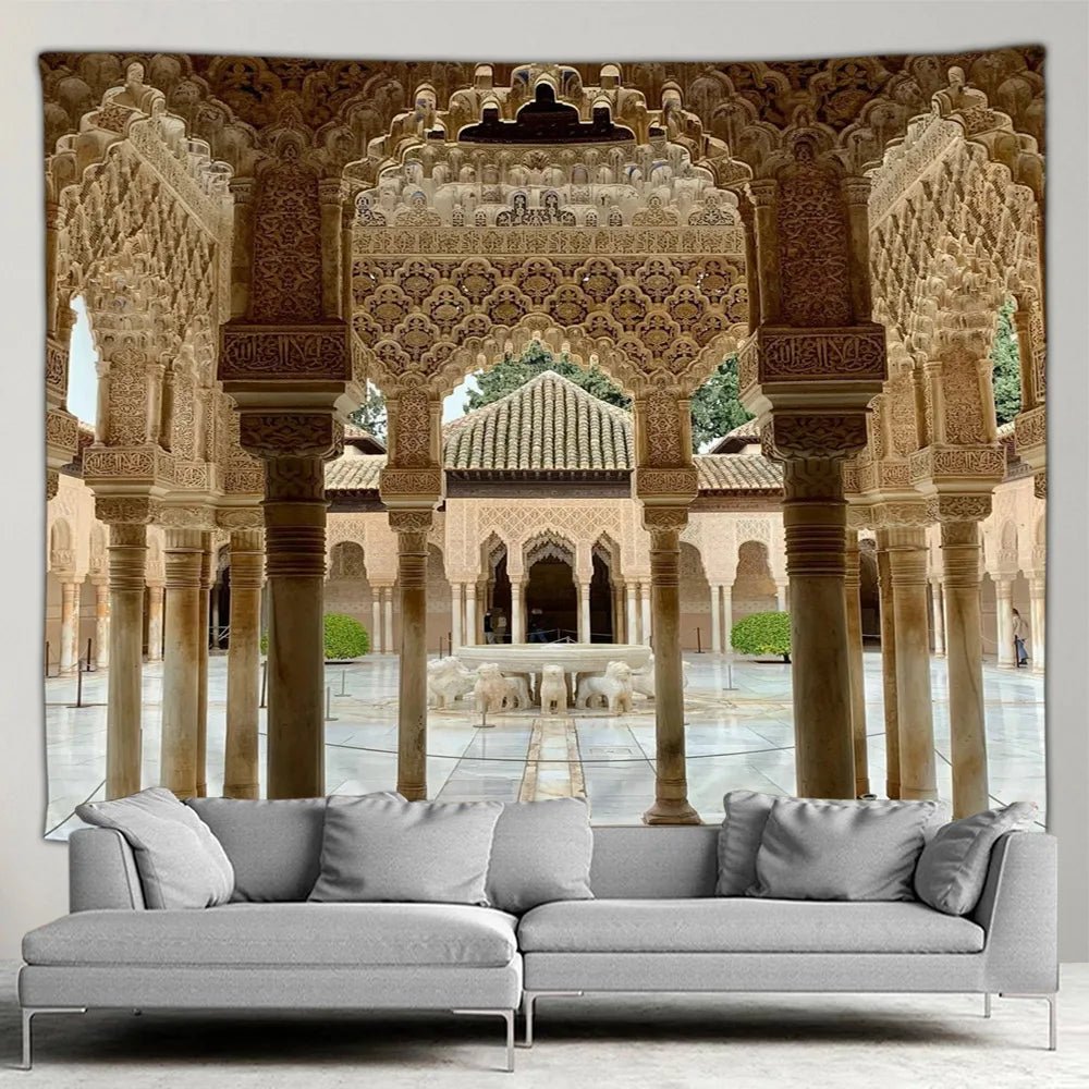 Islamic ARCHITECTURAL Tapestry - SELECTION 1 - ALOE WINGS STORE