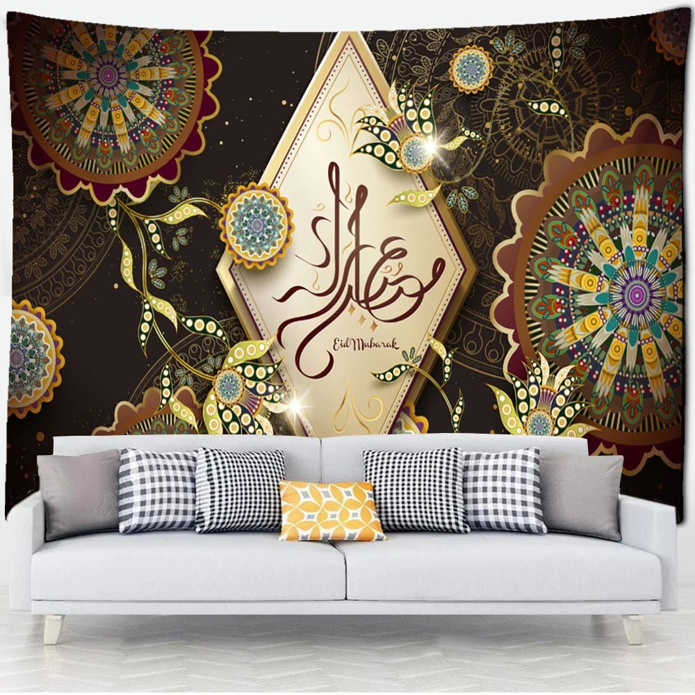 Islamic Ramadan Lantern Tapestry Wall Hanging SELECTION - ALOE WINGS STORE