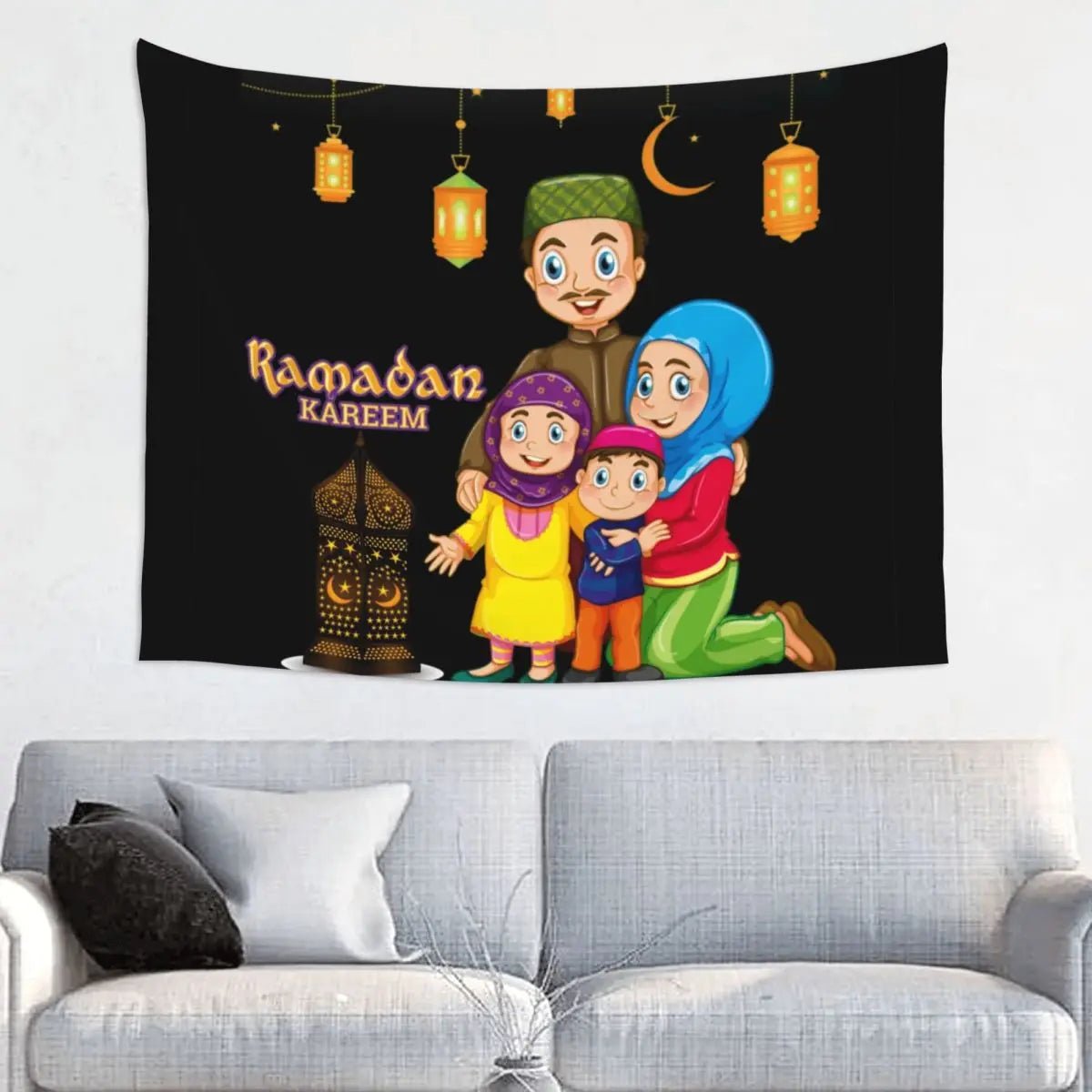 Islamic Ramadan Wall Hanging Tapestries  SELECTION - ALOE WINGS STORE