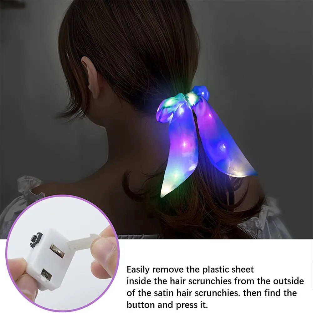 LED Luminous Bow Hair Band SELECTION - ALOE WINGS STORE