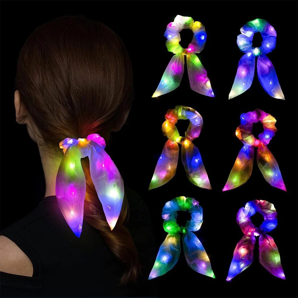 LED Luminous Bow Hair Band SELECTION - ALOE WINGS STORE