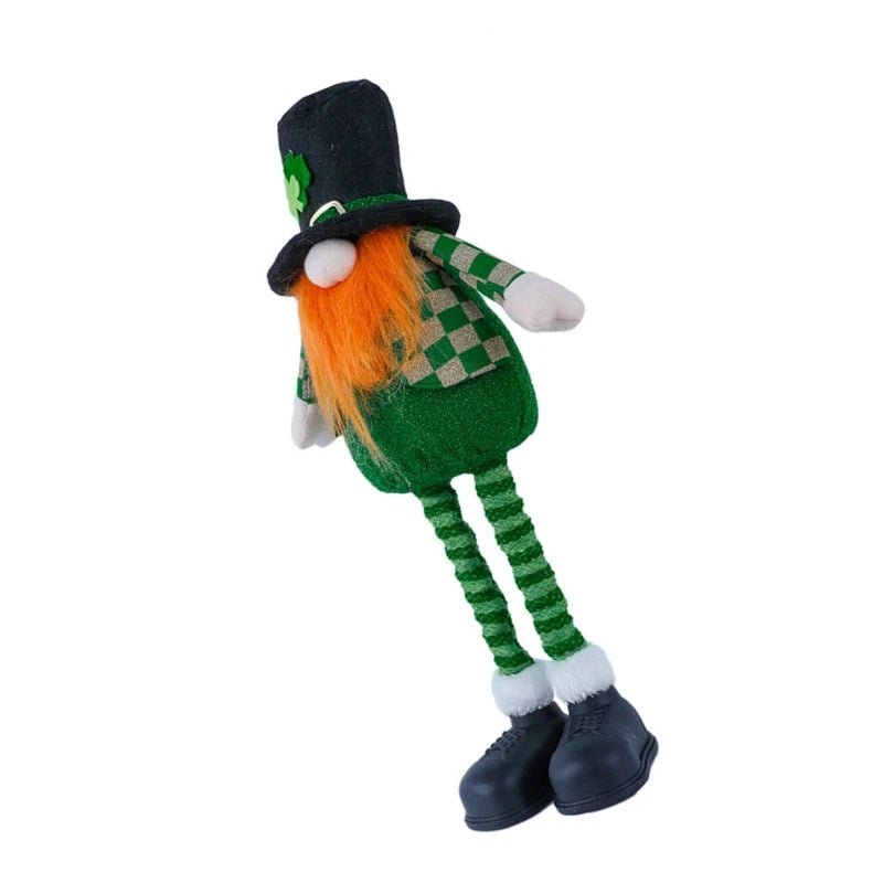 Long stretchable Fabric Irish Legs Gnomes with black boots-ALOE WINGS STORE