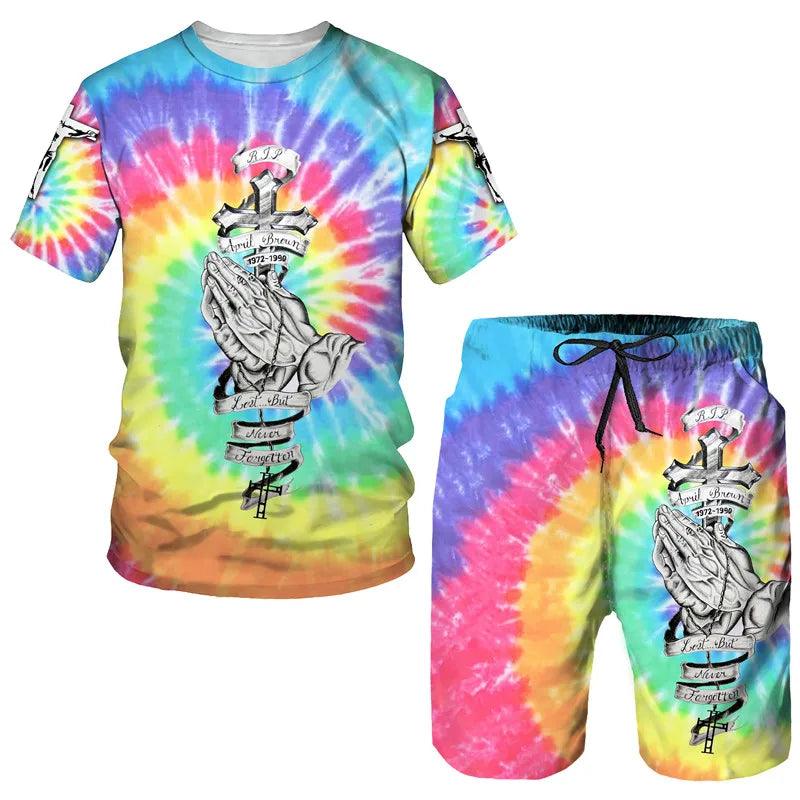 Lord Jesus Christ Lion Style Shorts and T-Shirt Selection - ALOE WINGS STORE