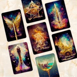 Lune De L’Univers Tarot Cards Deck With Guidebook - ALOE WINGS STORE