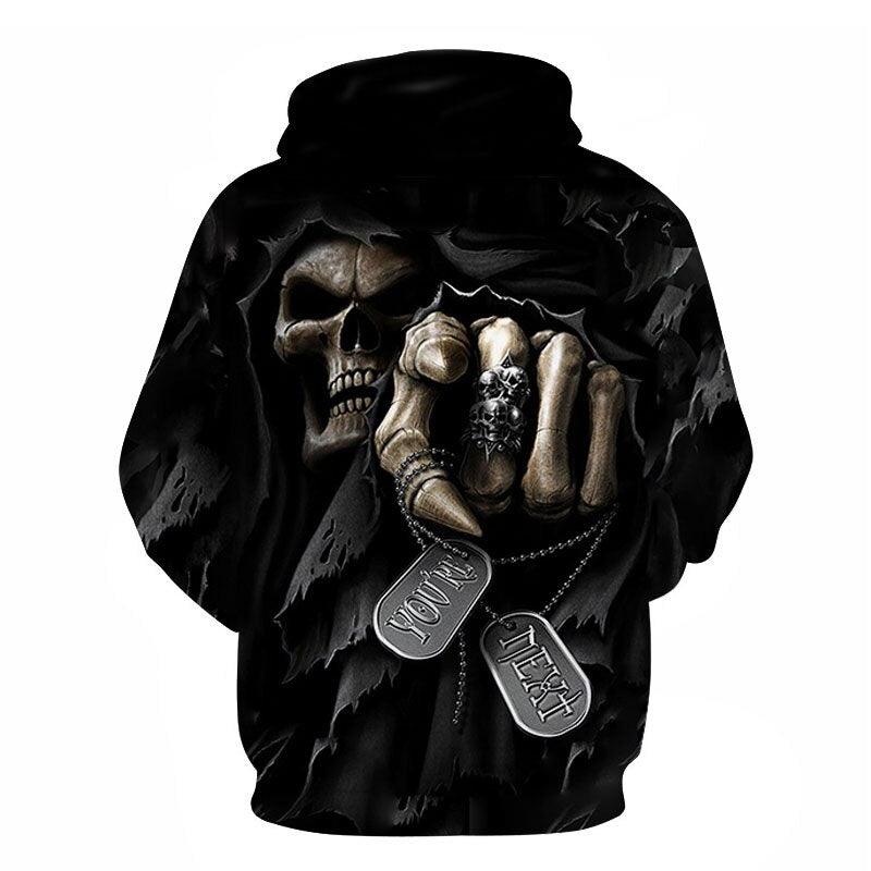 Mystic Skull Hoodie - ALOE WINGS STORE