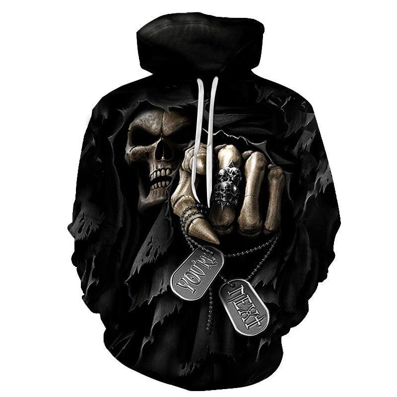 Mystic Skull Hoodie - ALOE WINGS STORE