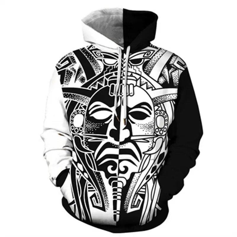 🐾Native Indian 3D Wolves Hoodies Pullover selection🐾 - ALOE WINGS STORE