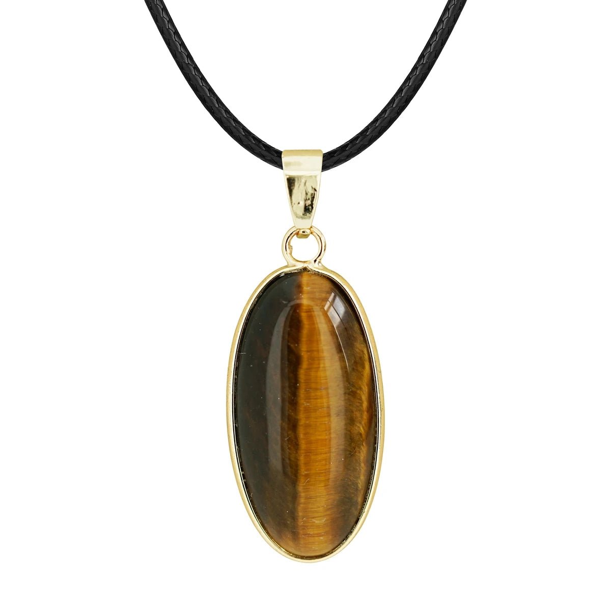 Oblong Gemstones Pendant SELECTION - ALOE WINGS STORE