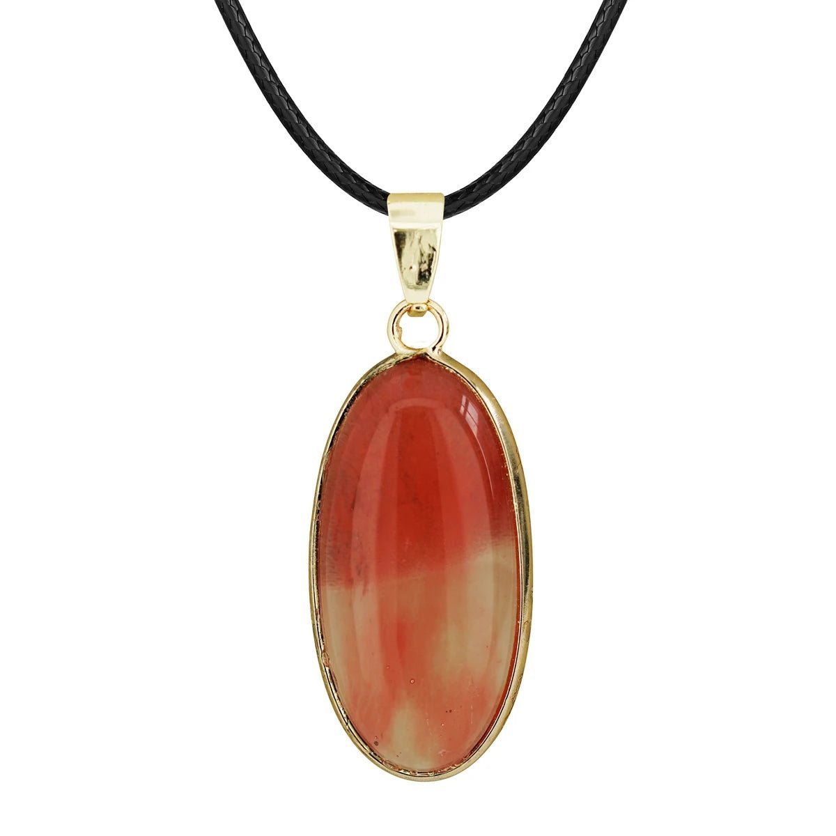 Oblong Gemstones Pendant SELECTION - ALOE WINGS STORE