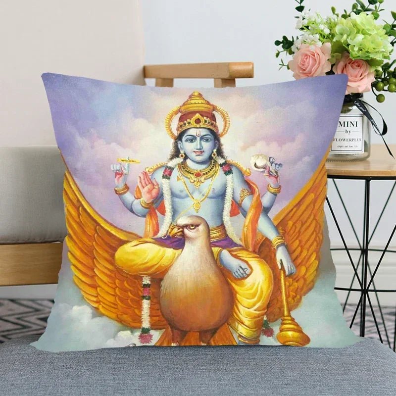 Radha, Krishna And Krishna And Radha Prints Pillow Cover SELECTION - ALOE WINGS STORE