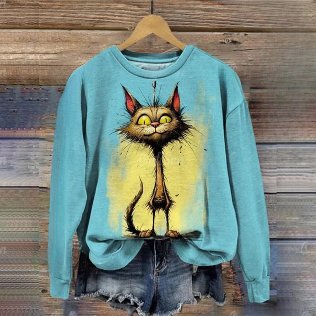 Cute Cats Unisex Sweatshirt 2 [SELECTION] - ALOE WINGS STORE