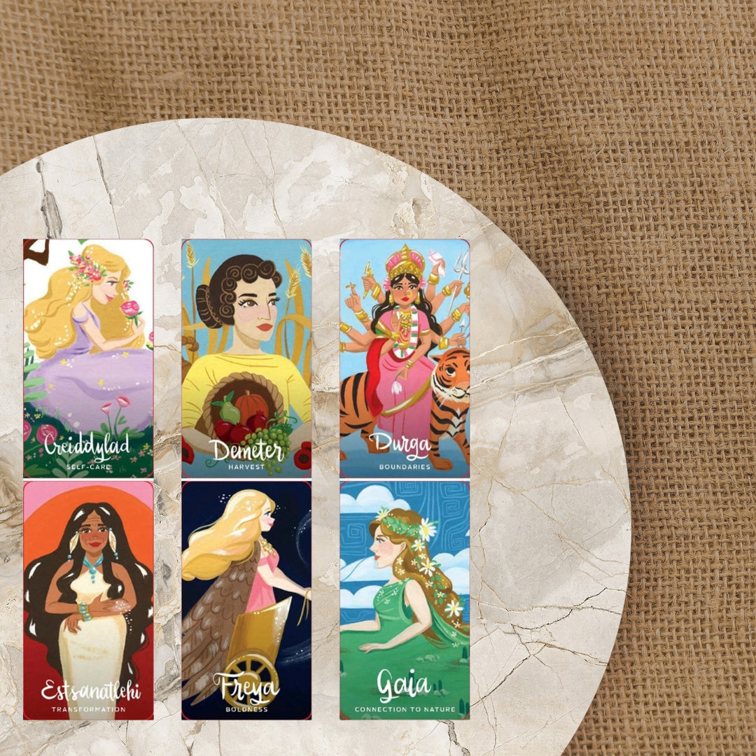 Legendary Ladies Goddess Deck: 58 Goddesses to Empower and Inspire You - ALOE WINGS STORE