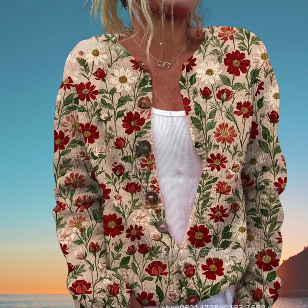 Vintage-Inspired Women's Button-Down Cardigan Selection