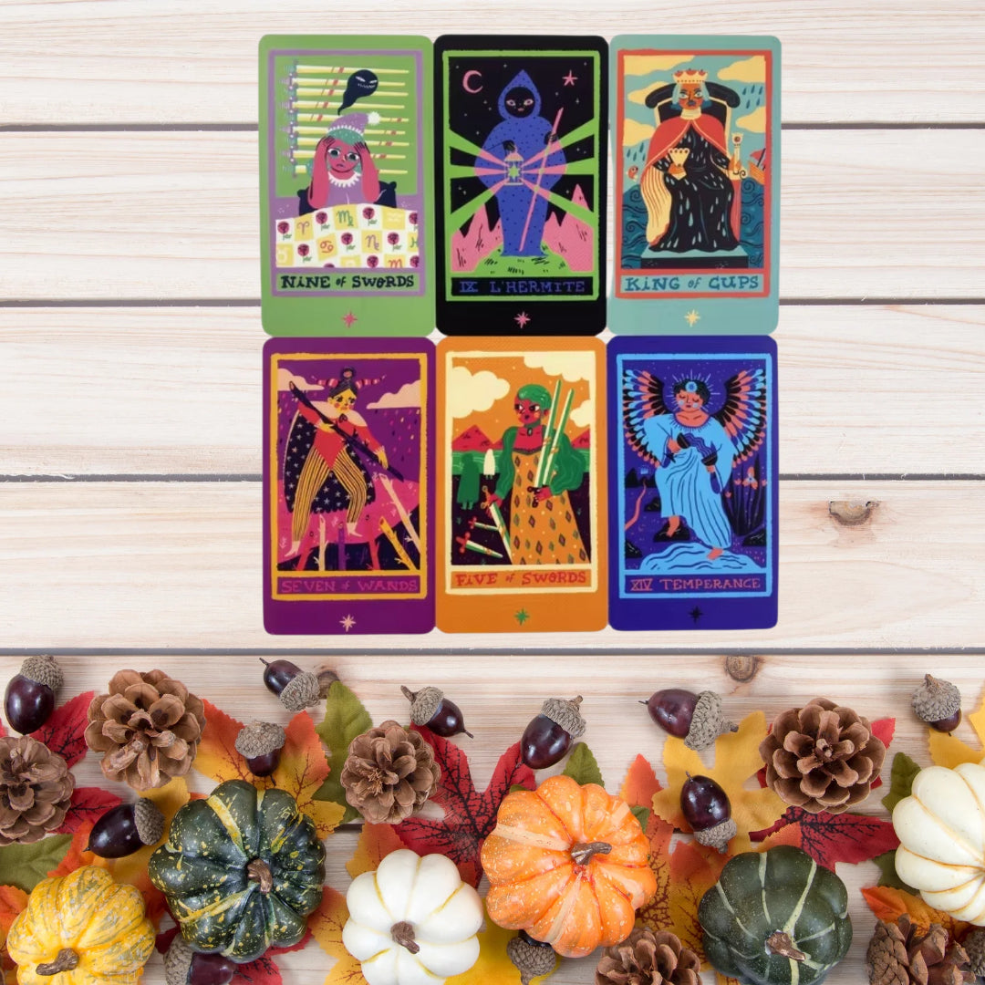 Rainbow Tarot Selection: 78 Cards & Guidebook - ALOE WINGS STORE