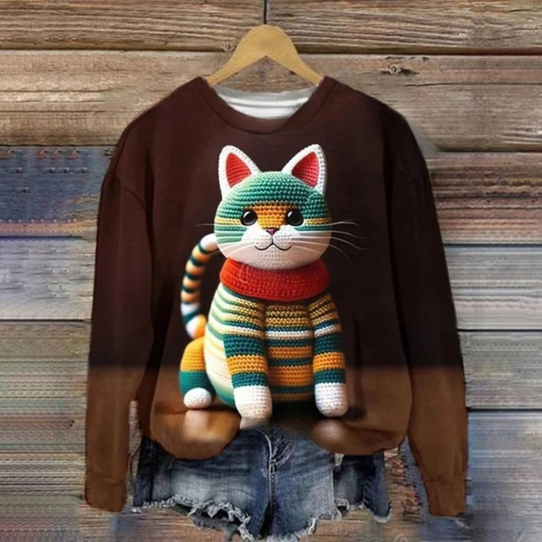 Cute Cats Unisex Sweatshirt 2 [SELECTION] - ALOE WINGS STORE