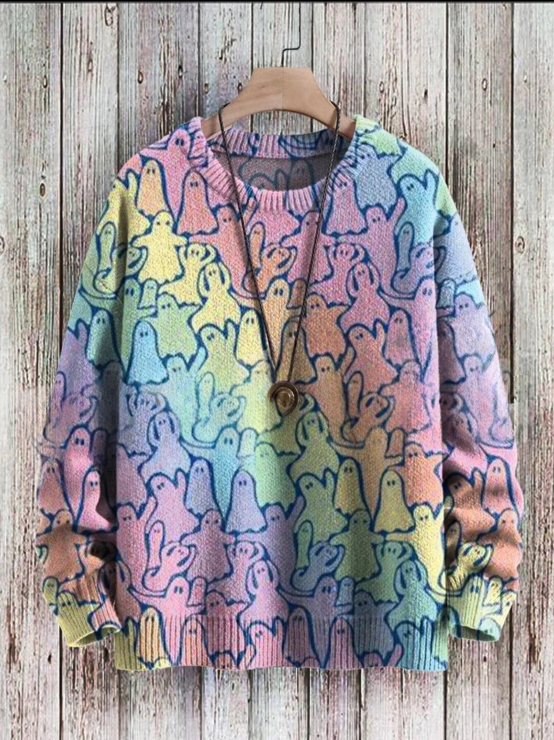 Colourful Abstract Art Sweater Selection - ALOE WINGS STORE