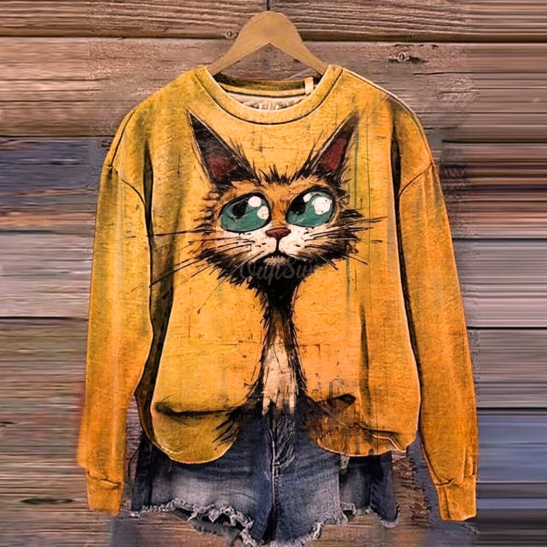 Cute Cats Unisex Sweatshirt 2 [SELECTION] - ALOE WINGS STORE