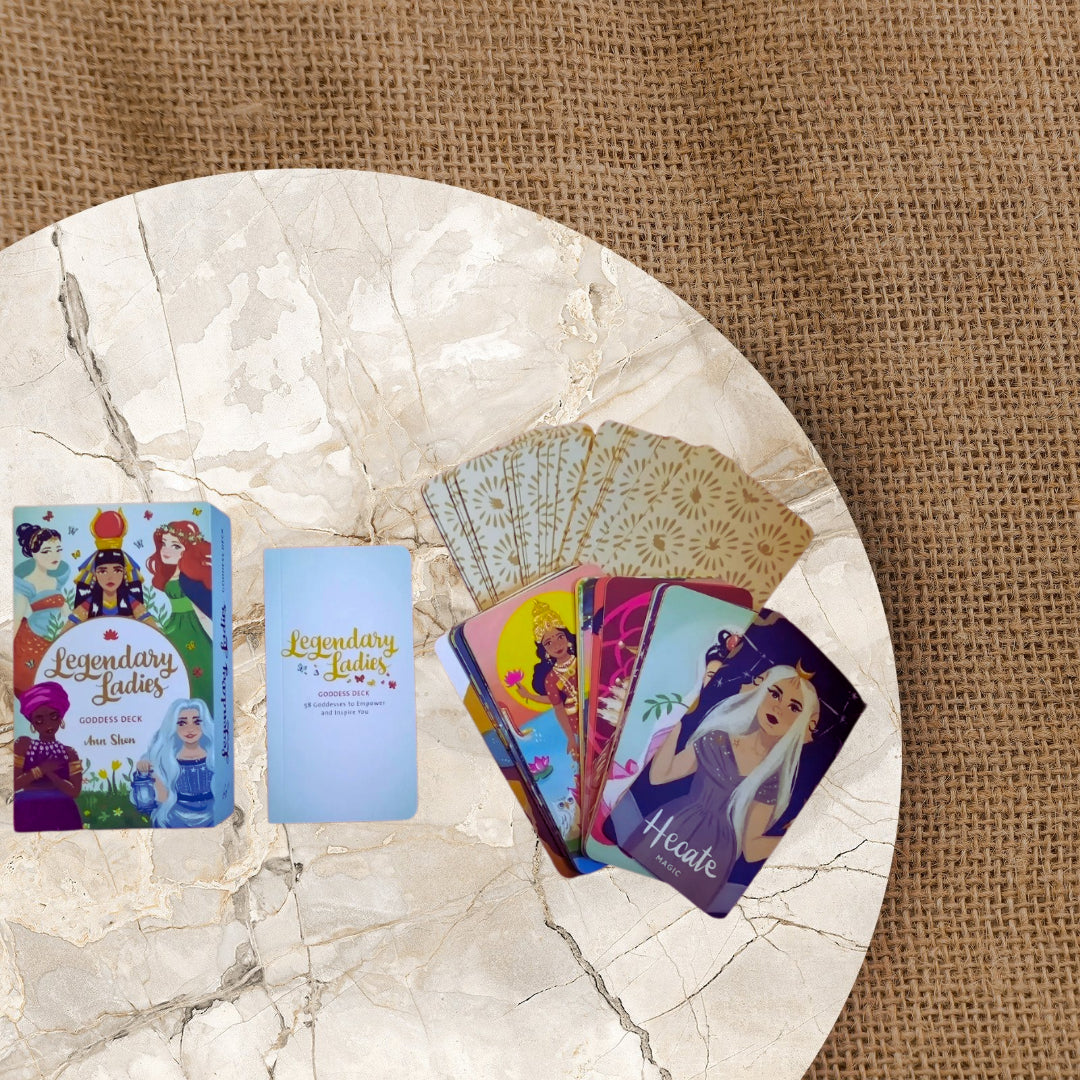 Legendary Ladies Goddess Deck: 58 Goddesses to Empower and Inspire You - ALOE WINGS STORE