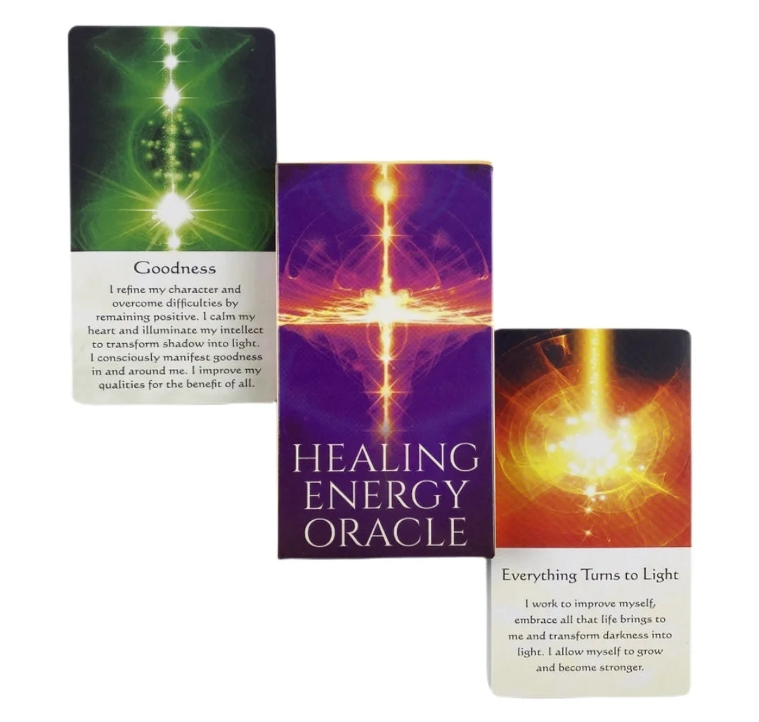 Healing Energy Oracle Cards - ALOE WINGS STORE