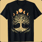 1.Tree of Life Yin Yang T-Shirt – Spiritual Yoga Cotton Tee | Unisex Casual Wear