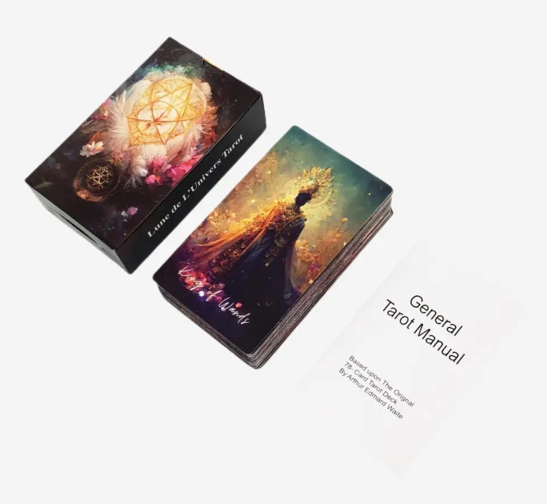 Lune De L’Univers Tarot Cards Deck With Guidebook - ALOE WINGS STORE