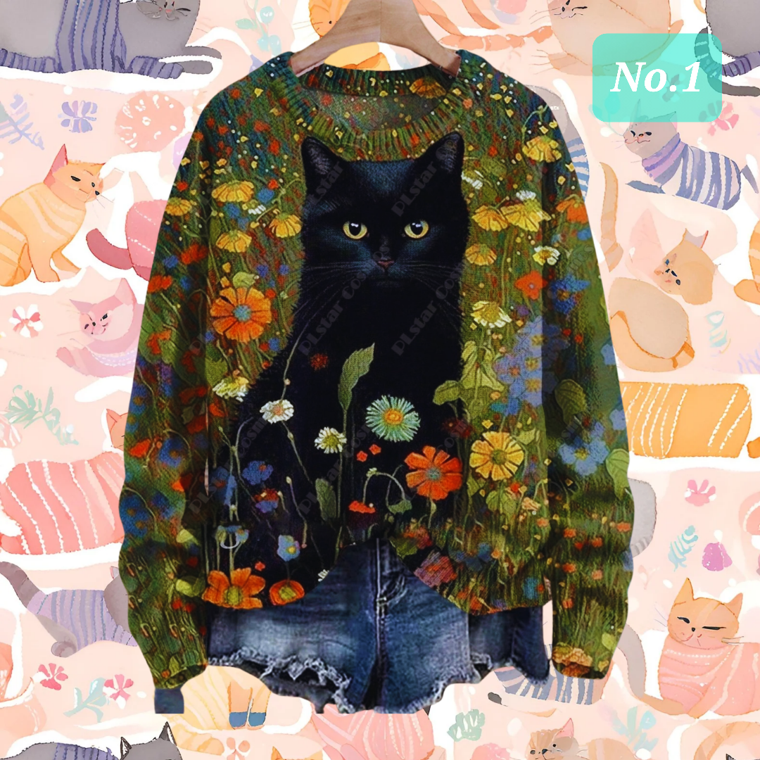 Cute Cats Unisex Sweater [SELECTION] - ALOE WINGS STORE