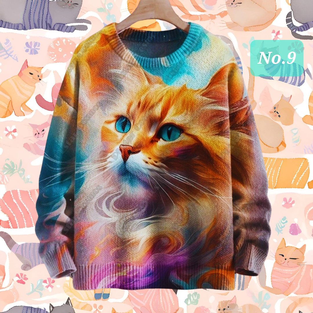 Cute Cats Unisex Sweater [SELECTION] - ALOE WINGS STORE