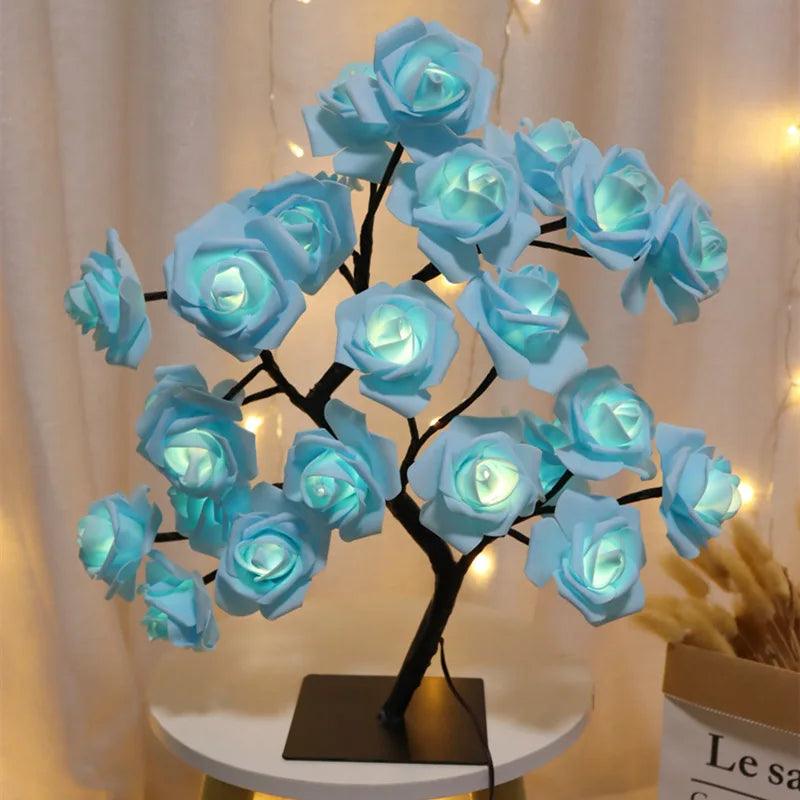 Rose Flowers Bush LED Table Lights - ALOE WINGS STORE