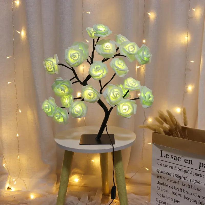 Rose Flowers Bush LED Table Lights - ALOE WINGS STORE