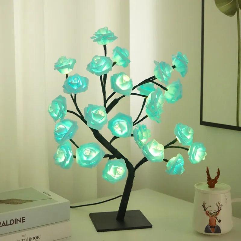 Rose Flowers Bush LED Table Lights - ALOE WINGS STORE