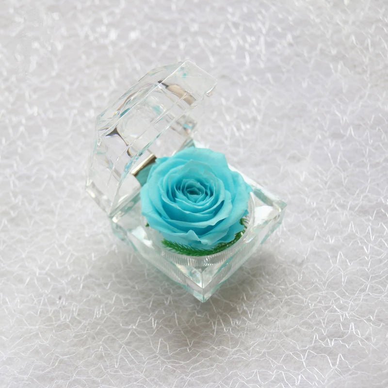 Rose In A Crystal Gift Box Selection - ALOE WINGS STORE