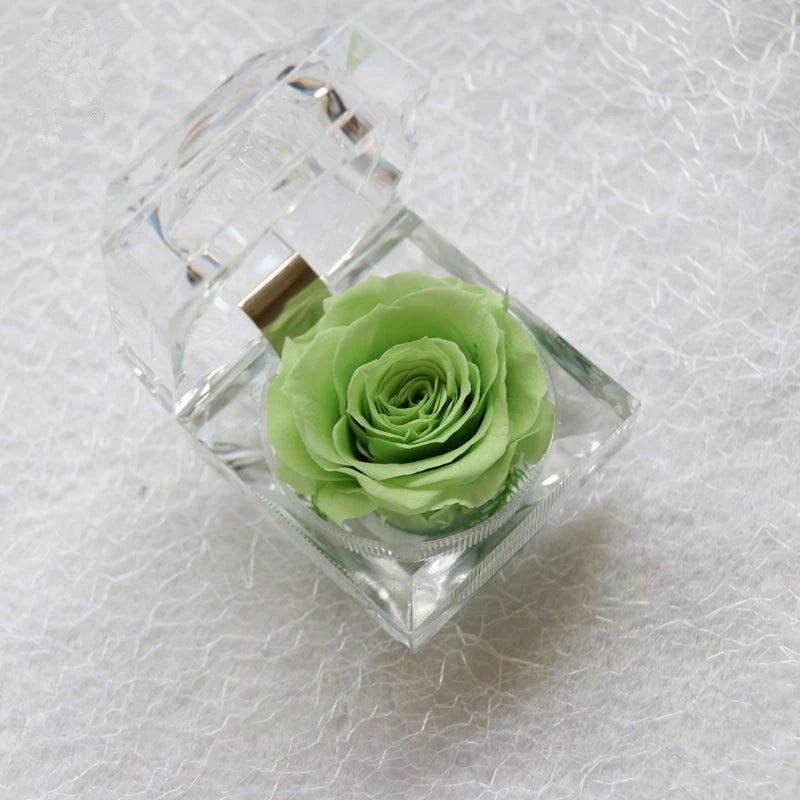 Rose In A Crystal Gift Box Selection - ALOE WINGS STORE