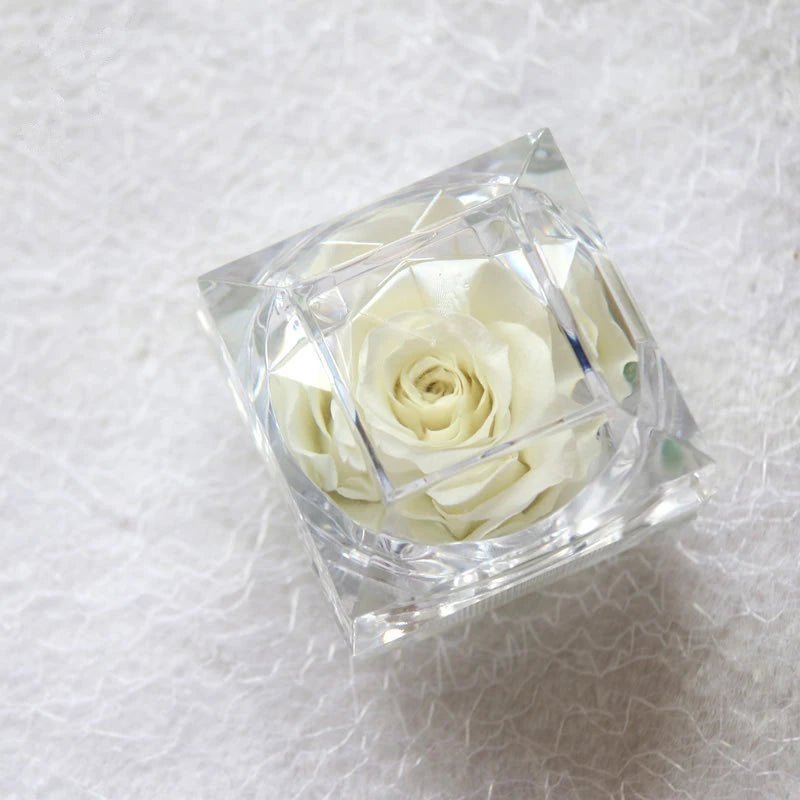 Rose In A Crystal Gift Box Selection - ALOE WINGS STORE