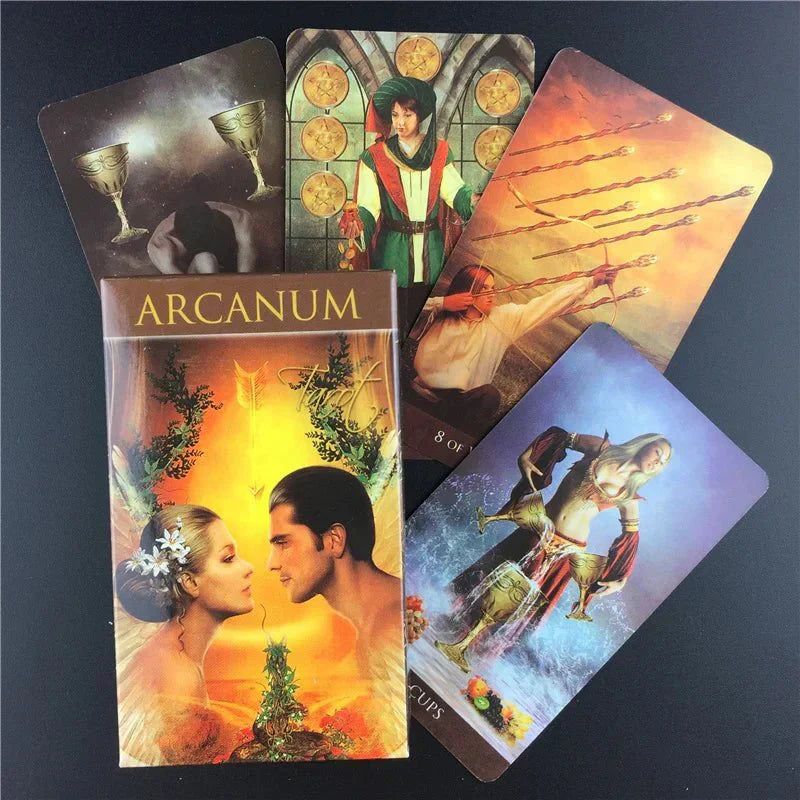 Arcanum Tarot Cards - ALOE WINGS STORE