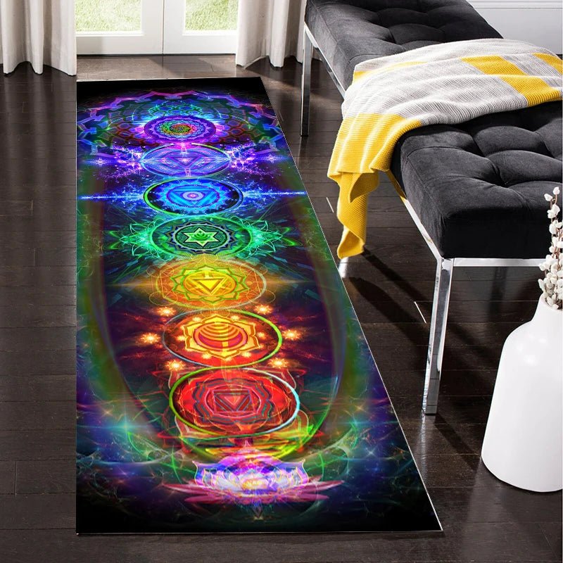 Seven Chakras Designs Carpet (SELECTION) - ALOE WINGS STORE