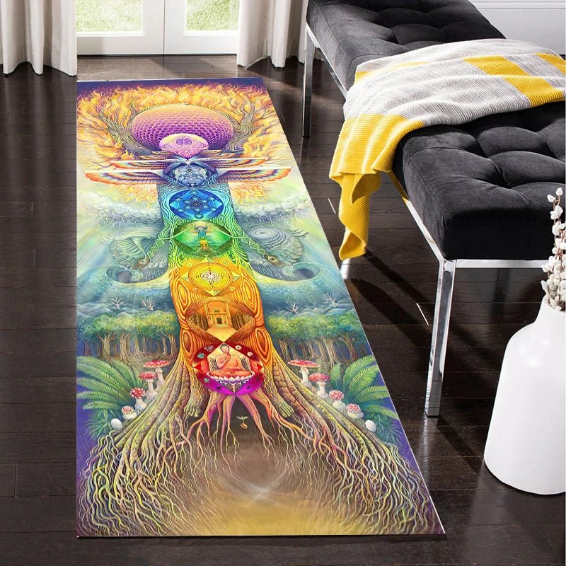 Seven Chakras Designs Carpet (SELECTION) - ALOE WINGS STORE