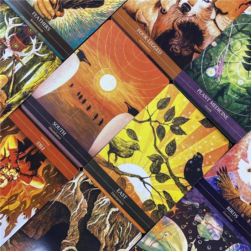 Shamanic Medicine Oracle Cards by Barabara Meiklejohn - ALOE WINGS STORE