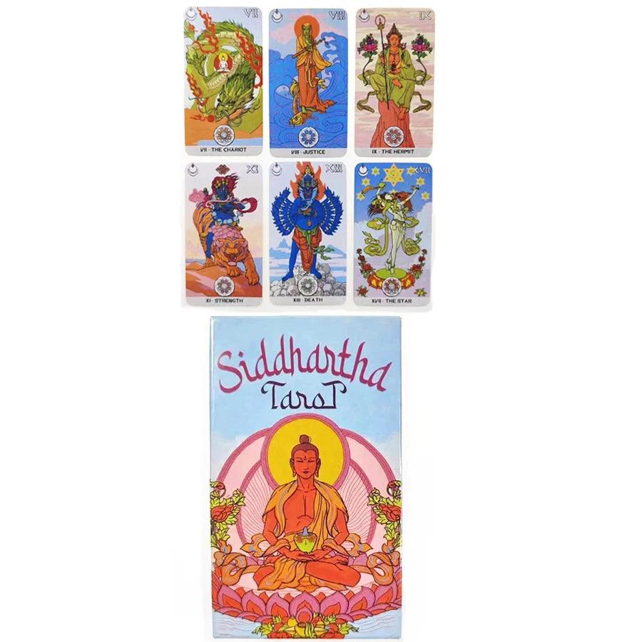 Siddhartha Tarot cards with Guidebook - ALOE WINGS STORE