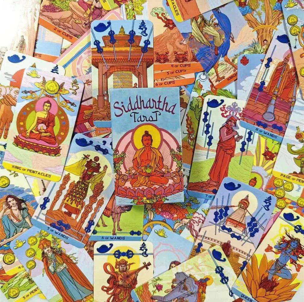 Siddhartha Tarot cards with Guidebook - ALOE WINGS STORE