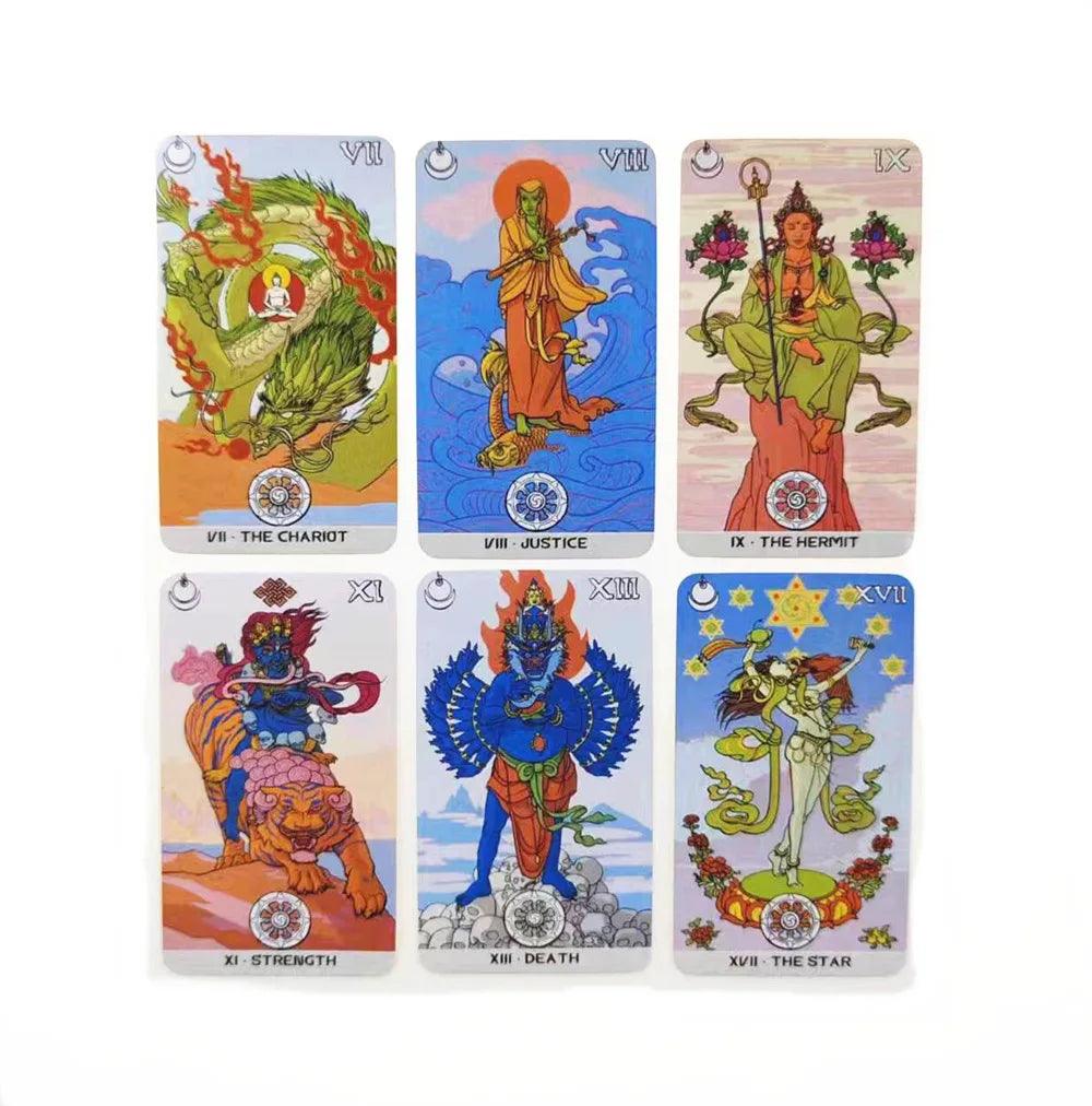 Siddhartha Tarot cards with Guidebook - ALOE WINGS STORE