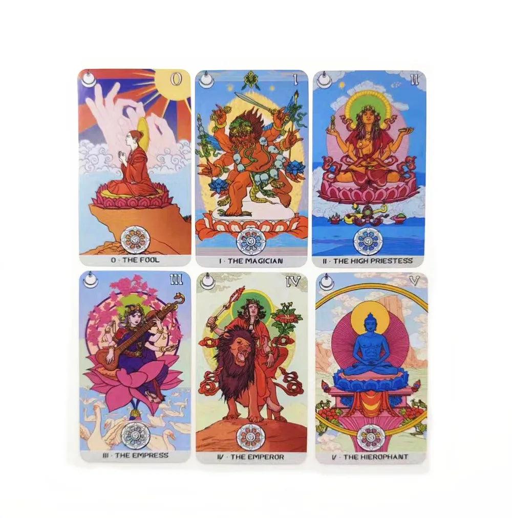 Siddhartha Tarot cards with Guidebook - ALOE WINGS STORE