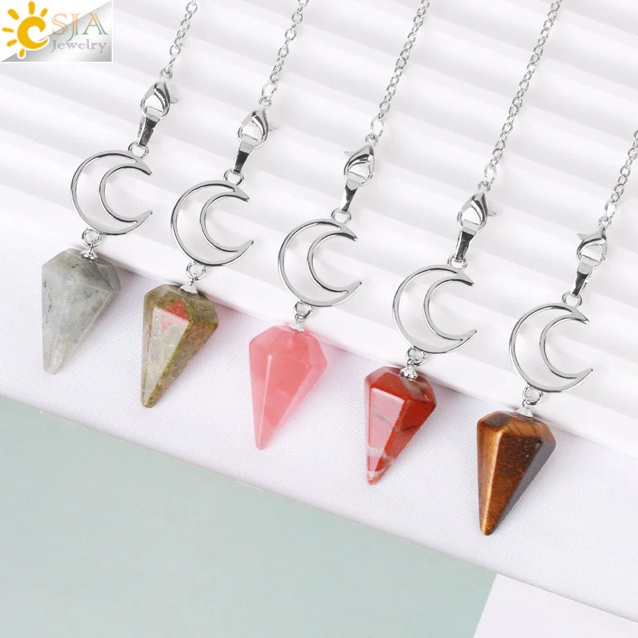 Spiritural Crystal Pendulum SELECTION - ALOE WINGS STORE