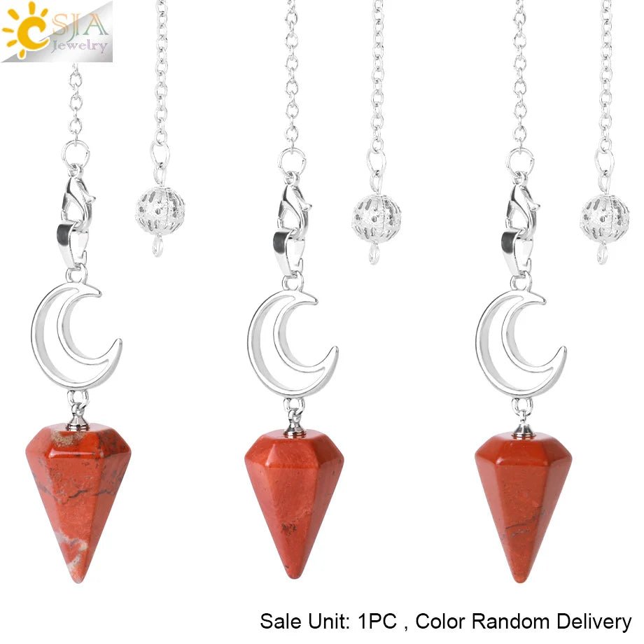 Spiritural Crystal Pendulum SELECTION - ALOE WINGS STORE