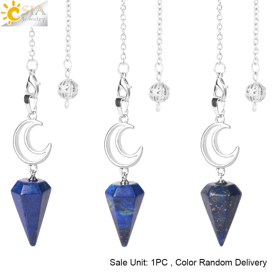 Spiritural Crystal Pendulum SELECTION - ALOE WINGS STORE