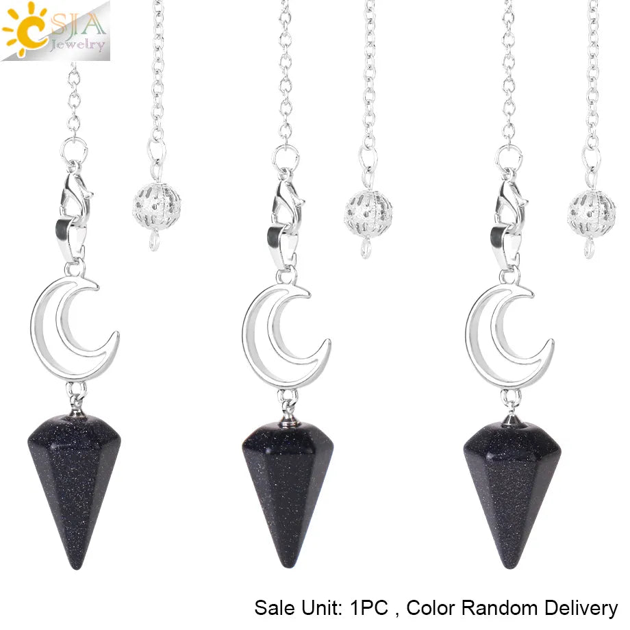 Spiritural Crystal Pendulum SELECTION - ALOE WINGS STORE