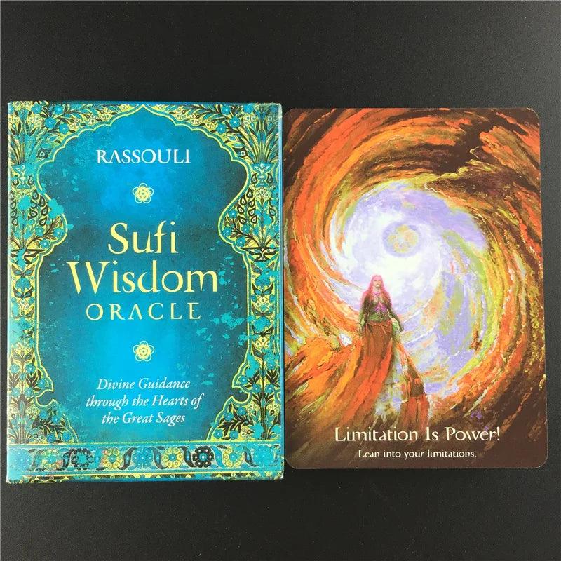 Sufi Wisdom Oracle Cards with Guidebook - ALOE WINGS STORE