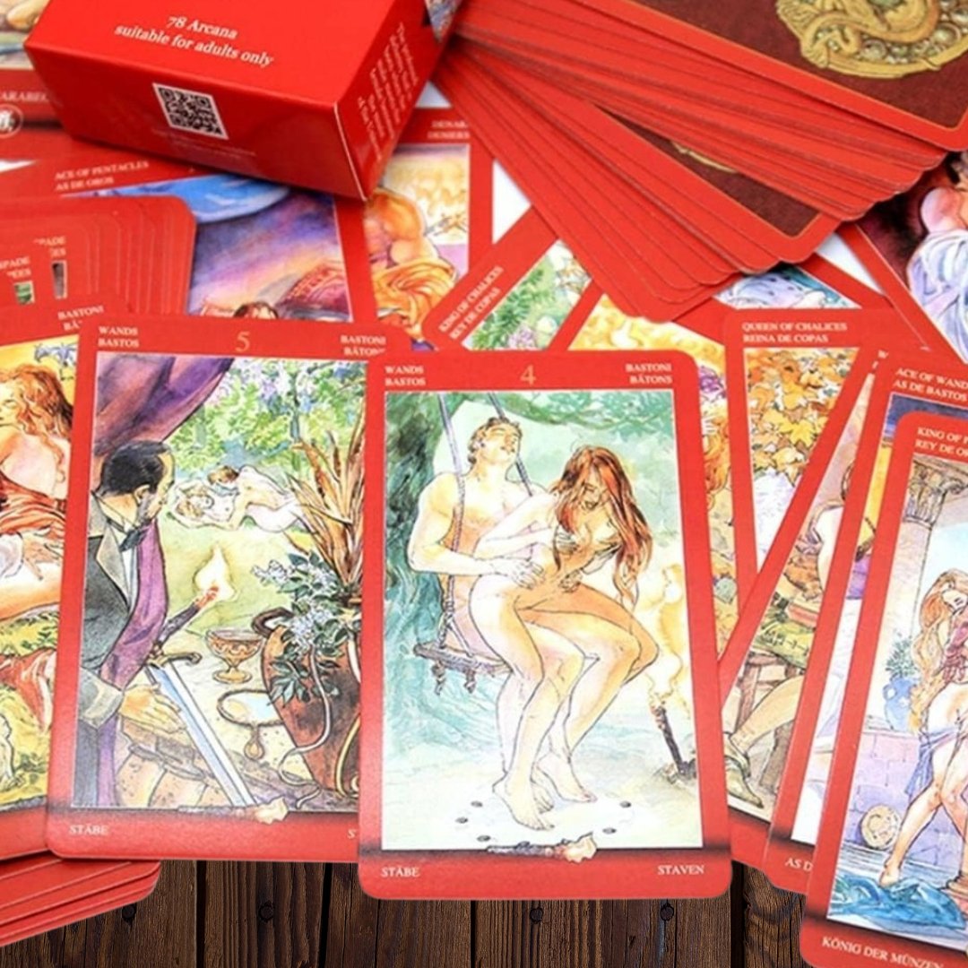 Tarot of Sexual Magic Tarot Cards-ALOE WINGS STORE